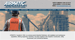 Desktop Screenshot of airmatic.com