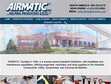 Tablet Screenshot of airmatic.com