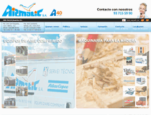 Tablet Screenshot of airmatic.es